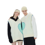 Patchwork Love Couples Vest