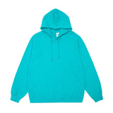 Pure Color Contracted Hoodie