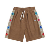 Poker Embroidery Shorts