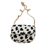 Cow-Pattern Crossbody Bag