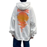 'Setting Sun' Print Hoodie