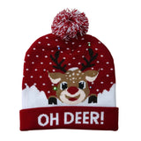 Christmas Printed Knitted Hat