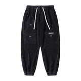 Corduroy Plain Cargo Pants