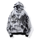 High Street Tie-dye Graphic Hoodie