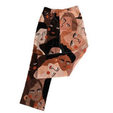 Comics Face Pattern Sweatpants