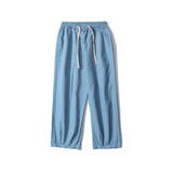 Ice Silk Loose Sweatpants