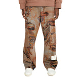 Abstract Face Graphic Sweatpants