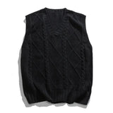 Classic Plain Knitted Vest