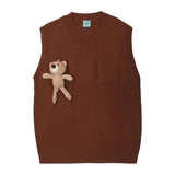 Bear Accessory Plain Pocket Vest