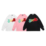 Pcloa Colorful Letter Print Sweatshirt