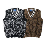 Child Pattern Knitted Vest