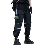 Reflection Stripe Cargo Pants