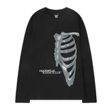 Stretch Skeleton Graphic Sweatshirt