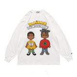 Letter Character Cartoon Sweatshirt