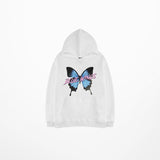 Blue Butterfly Hoodie