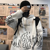 "Flame Print" Hoodie