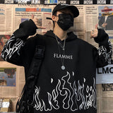 "Flame Print" Hoodie