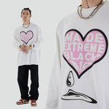 Black Air Heart Long Sleeve Shirt