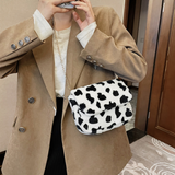 Cow-Pattern Crossbody Bag