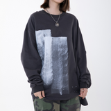 Pcloa Landscape abstract Print Sweatshirt