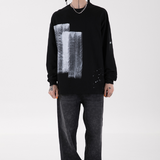 Pcloa Landscape abstract Print Sweatshirt