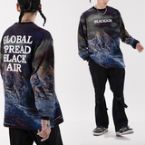 Landscape Painting Graphic Sweatshirt