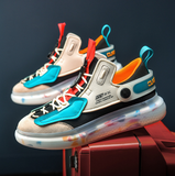 Men's Colorful Shark Shoes