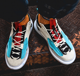 Men's Colorful Shark Shoes