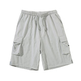 Multi-Pocket Letter Cargo Shorts