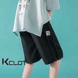 Letter Side Striped Casual Shorts