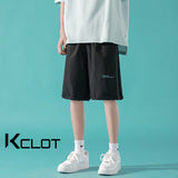 Letter Side Striped Casual Shorts