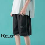 Letter Side Striped Casual Shorts