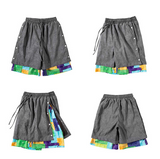 Fake Two Piece Casual Shorts