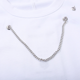 Necklace Animal Letter Print T-Shirt