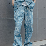 Vintage Tie-dye Denim Pants