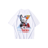 'Skeleton Rabbit' Cartoon T-shirt