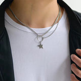 Five-Pointed Star Necklace