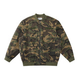 Solid Color Camouflage Jacket