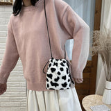 Cow-Pattern Side Bag