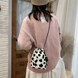 Cow-Pattern Side Bag