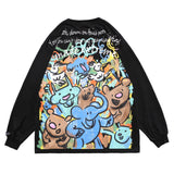 Pcloa Cute Comic Sweatshirt