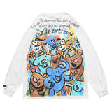 Pcloa Cute Comic Sweatshirt