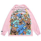 Pcloa Cute Comic Sweatshirt