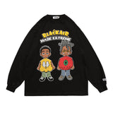 Letter Character Cartoon Sweatshirt