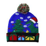 Christmas Tree Knitted Hat