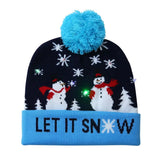 Christmas Printed Knitted Hat