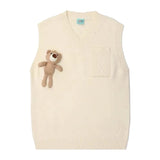 Bear Accessory Plain Pocket Vest