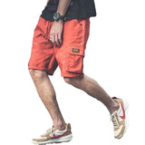 Logo Embroidery Cargo Shorts