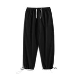 Draw String Pure Color Sweatpants