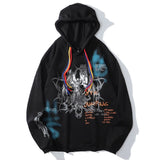 Cartoon Characters Print Hoodie